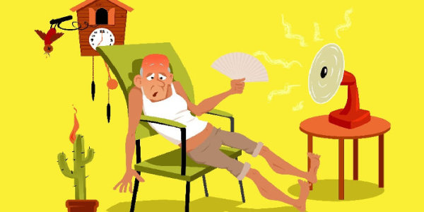Температура не возрастает до  28 °С